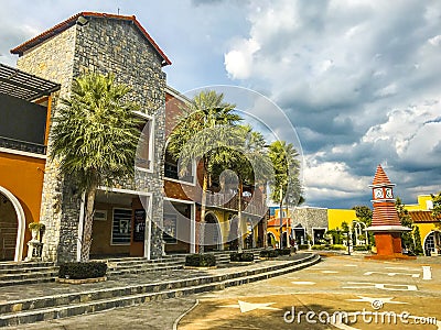 The Verona at Tublan is the most beautiful and most magnificent stone construction site. Stock Photo