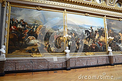 Versailles Palace in Ile de France Editorial Stock Photo
