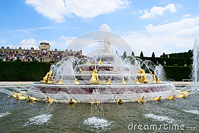 Versailles palace Editorial Stock Photo