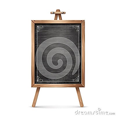 Versatile Chalkboard Office Supply Cartoon Square Illustration. Stock Photo