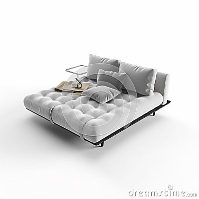 Versatile Convertible Sofa Stock Photo