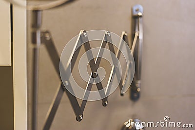 Versatile steel , Steel shrinkage Stock Photo