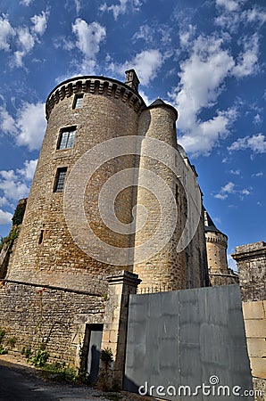 Verteuil sur Charente, France. Stock Photo