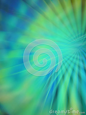 Vertical abstract colorful background with intersecting refracted turquoise light layers Stock Photo