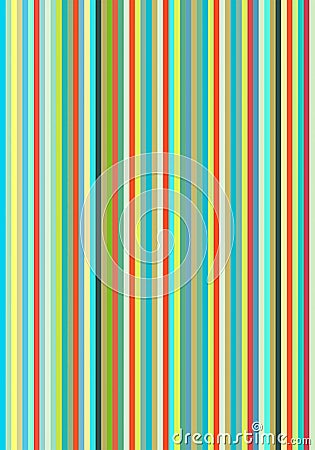 Vertical bright lines pattern green, orange, red background design art base Stock Photo