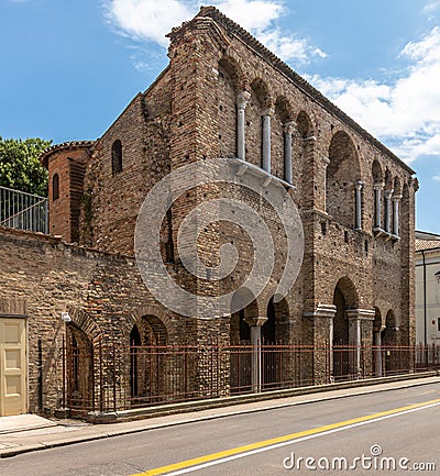 Palazzo di Teodorico in Ravenna, Italy Stock Photo