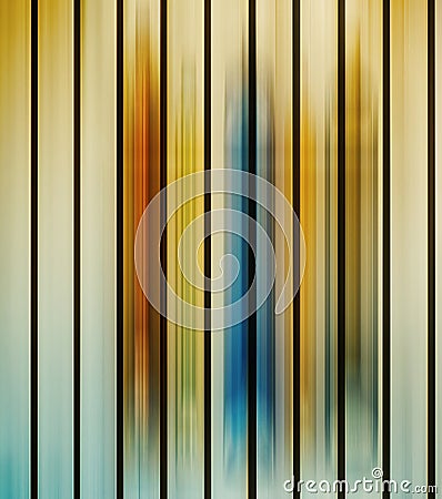 Vertical motion blur multicolored parallel lights Stock Photo