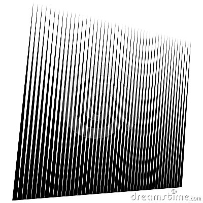 Vertical parallel lines, stripes. straight streaks, strips design element. linear, lineal pattern. line half-tone element. lines Vector Illustration