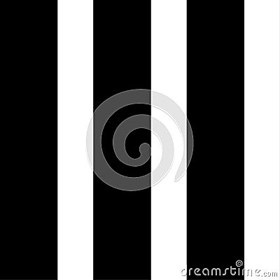 Vertical straight black lines pattern Vector Illustration