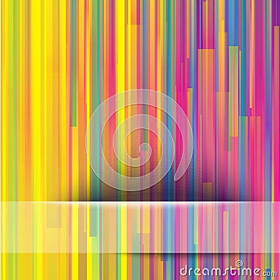 Vertical stripes background Vector Illustration