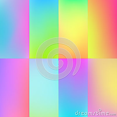 Vertical wallpaper multicolors backgrounds Vector Illustration