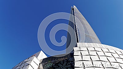 Very high skyscraper Editorial Stock Photo