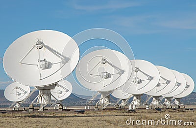 Very Large Array Stock Photo