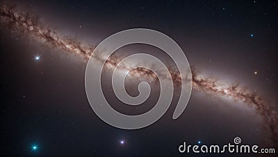 A Very Long Spiral Shaped Object Stock Photo