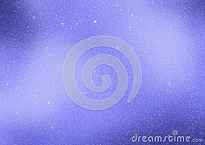 Very peri color of the year 2022. Glitter dust foil paper art background. Holiday wedding luxury pastel violet texture Stock Photo