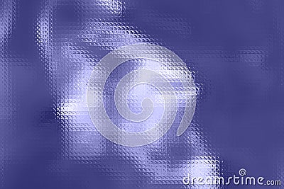 Very peri color of the year 2022. Trendy abstract background. Glass texture pattern. Trendy reeded refract effect Stock Photo