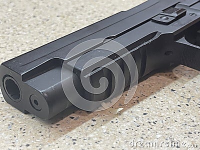 Sig Sauer P226 replica handgun Stock Photo