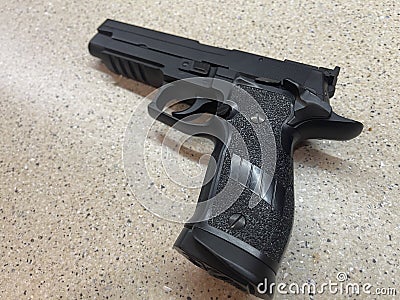 Sig Sauer P226 replica handgun Stock Photo