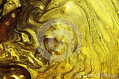 Unique Gold Texture Stock Photo