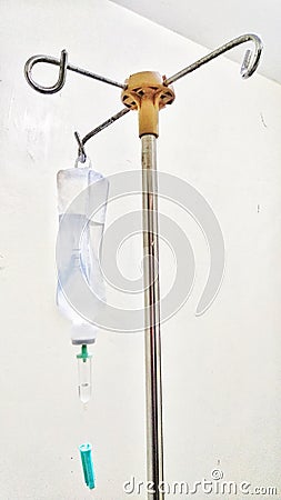 Very useful hospital infusion medical tool Stock Photo