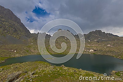 VerÃ§enik, which is the most difficult peak of the KaÃ§kar Mountains Stock Photo