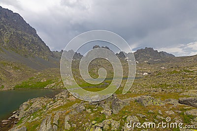 VerÃ§enik, which is the most difficult peak of the KaÃ§kar Mountains Stock Photo