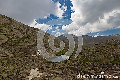 VerÃ§enik, which is the most difficult peak of the KaÃ§kar Mountains Stock Photo