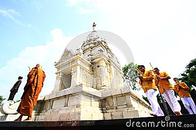 Vesak Ceremony Editorial Stock Photo