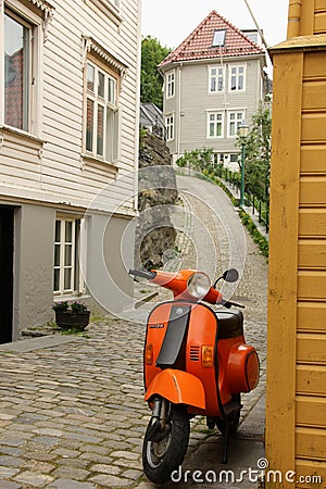 Vespa Editorial Stock Photo