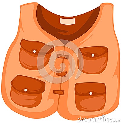 Vest Vector Illustration