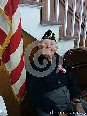 Veteran Editorial Stock Photo