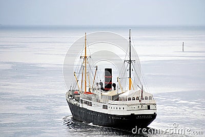 Veteran ship `Gamle Rogaland` Editorial Stock Photo