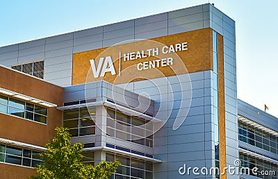 Veterans Administration Health Care Center Editorial Stock Photo