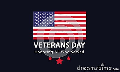 Veterans Day, Memorial Day, Patriot Vector for Banner, Brochure, Print Ad, Sticker Vector Illustration