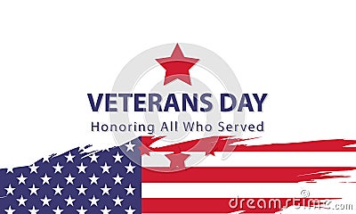 Veterans Day, Memorial Day, Patriot Vector for Banner, Brochure, Print Ad, Sticker Vector Illustration