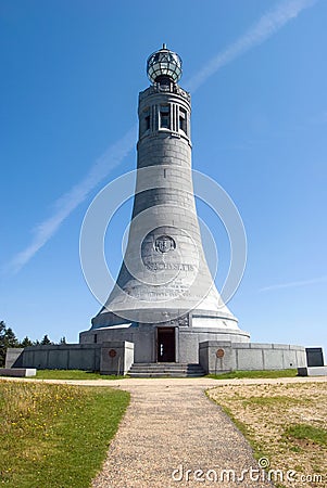 Veterans War Memorial Tower at Mount Greylock Editorial Stock Photo