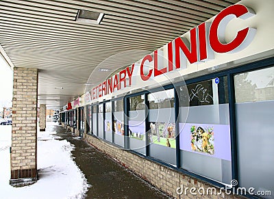 Veterinary Clinic Editorial Stock Photo