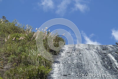 Veu da Noiva waterfall near Urubici in Brazil Stock Photo
