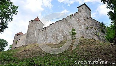 Veveri fortified castle, Czech republic, Europe Stock Photo