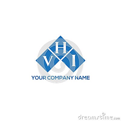 VHI letter logo design on WHITE background. VHI creative initials letter logo concept. VHI letter design Vector Illustration