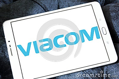 Viacom media company logo Editorial Stock Photo