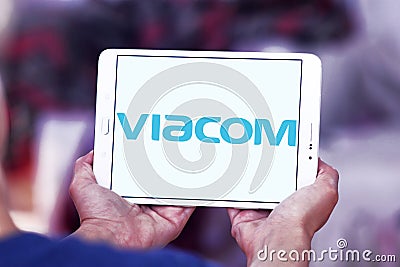 Viacom media company logo Editorial Stock Photo