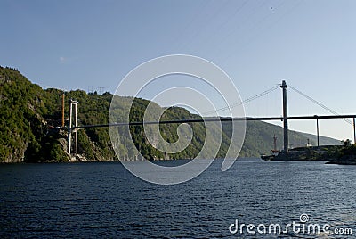 Viaduct construction Stock Photo