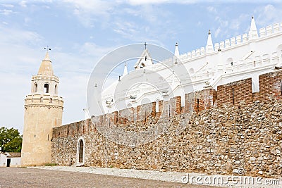 Viana do Alentejo Castle, Alentejo, Portugal Stock Photo