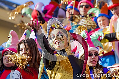 Carnival of Viareggio Editorial Stock Photo