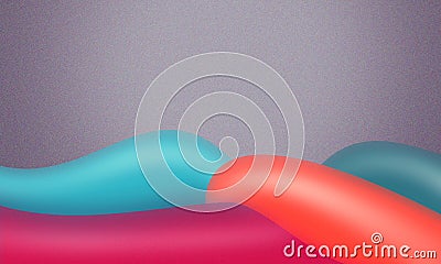 Vibrant abstract background with smooth flowing shapes in vibrant colors. creating a dynamic and visually appealing design. Stock Photo