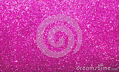 Vibrant bright pink glitter background Stock Photo