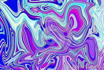 vibrant interplay of hues with colorful liquify effect paintings, marbling background, and stock photo Stock Photo