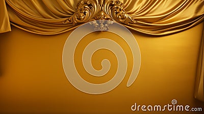 Regal gold background perfect for upscale projects Stock Photo