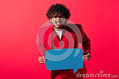 A vibrant young man in a Stock Photo